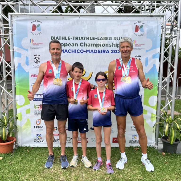 8 médailles d&rsquo;Or aux Championnats d&rsquo;Europe de Laser-Run et Triathlé