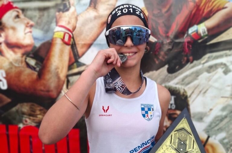 Championne d&rsquo;Europe d&rsquo;Obstacles SPARTAN KIDS !
